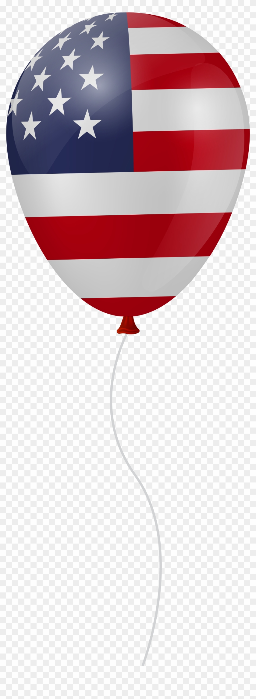 Clipart Balloon 4th July - Png Download #5458435