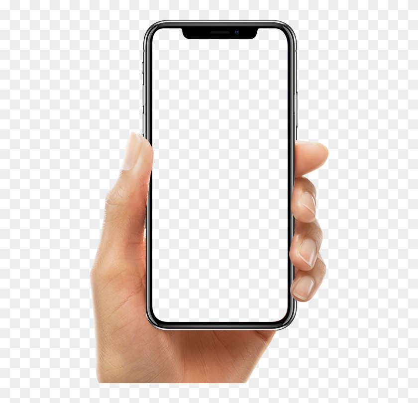 Hand With Phone - Smartphone Clipart