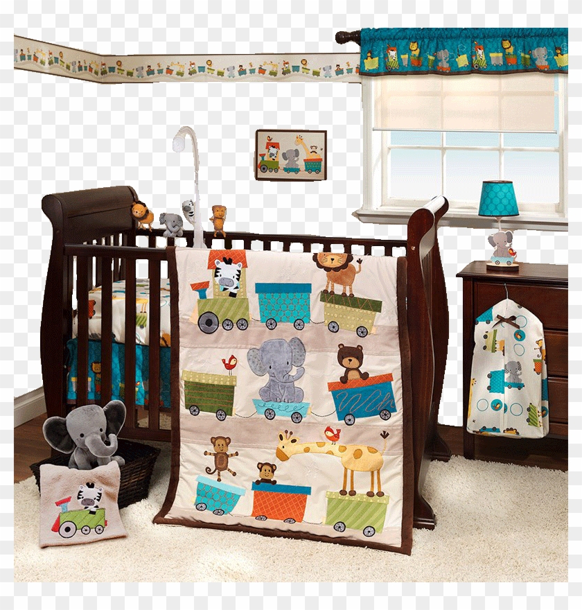 $1664 - - Choo Choo Train Crib Bedding Clipart #5458588
