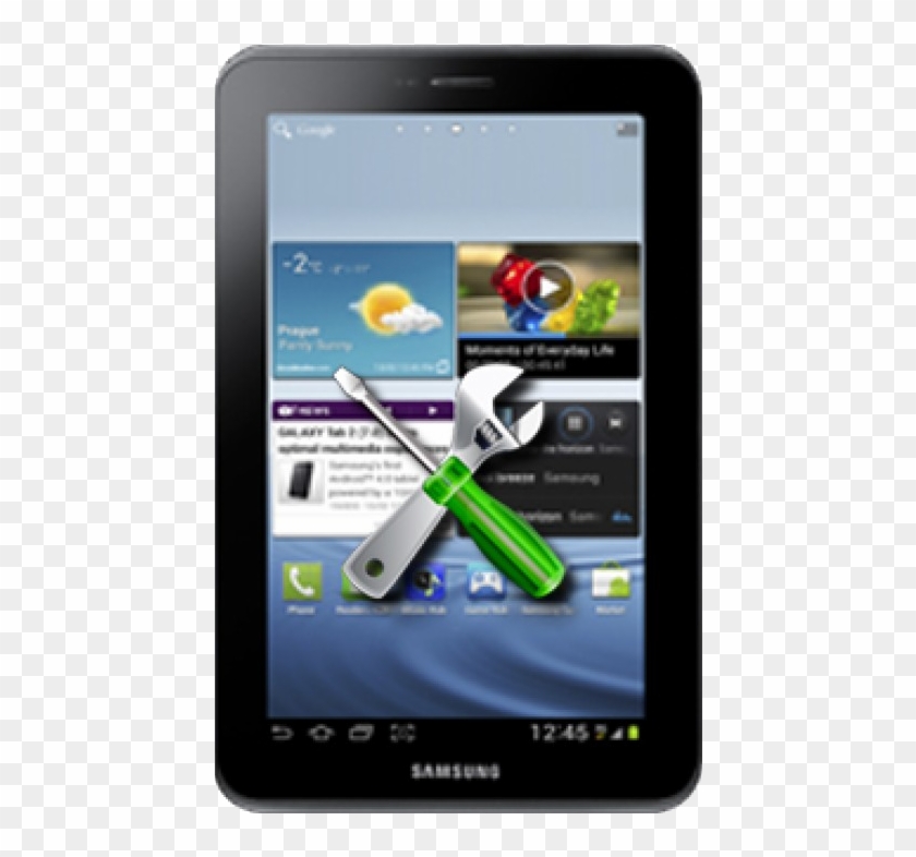 Samsung Galaxy Tab 2 - Samsung P3100 Hard Reset Clipart