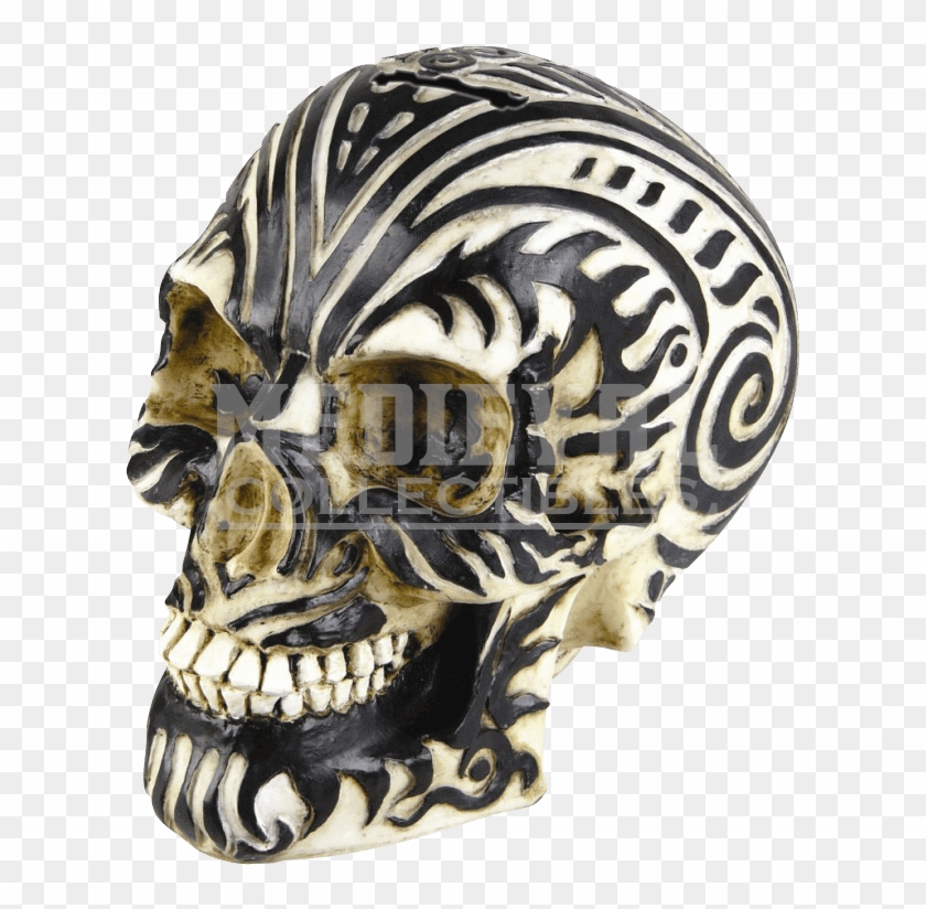 Maori Skull Clipart