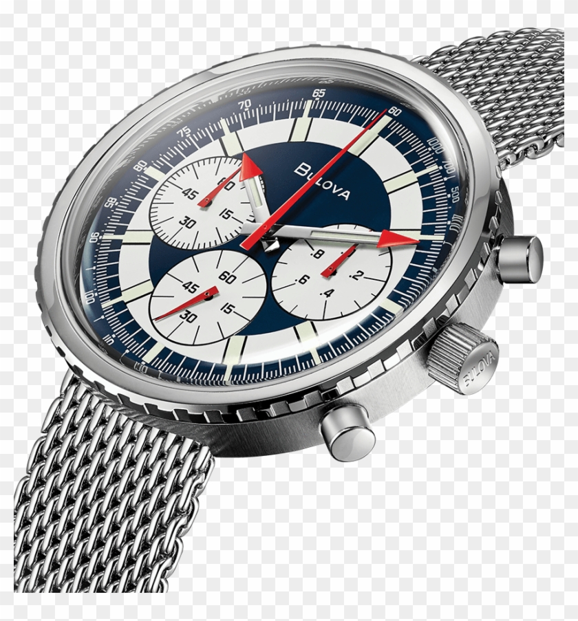 Bulova Made Space History On August 2, 1971 During - Bulova Chronograph C Reissue Clipart #5459493