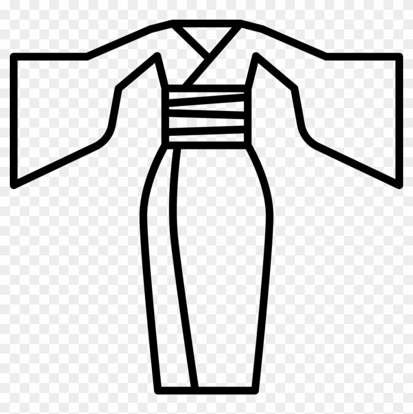 Png File - Kimono Clip Art Transparent Png #5459525