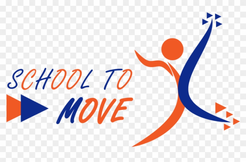School To Move Logo - Graphic Design Clipart #5460156