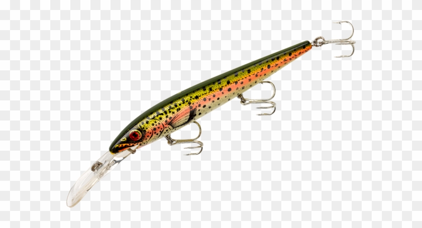 3-cotton Cordell Red Fin Deep Diver Cd9 In Rainbow - Fish Hook Clipart #5460745