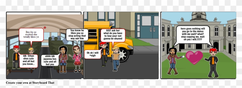School Gossip - Cartoon Clipart #5460769
