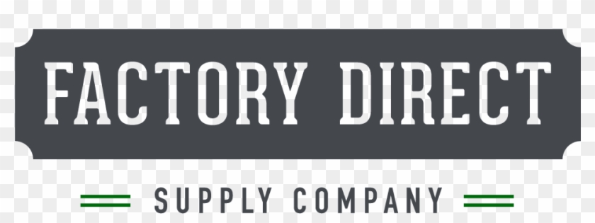 Factory Direct Supply Logo - Human Action Clipart