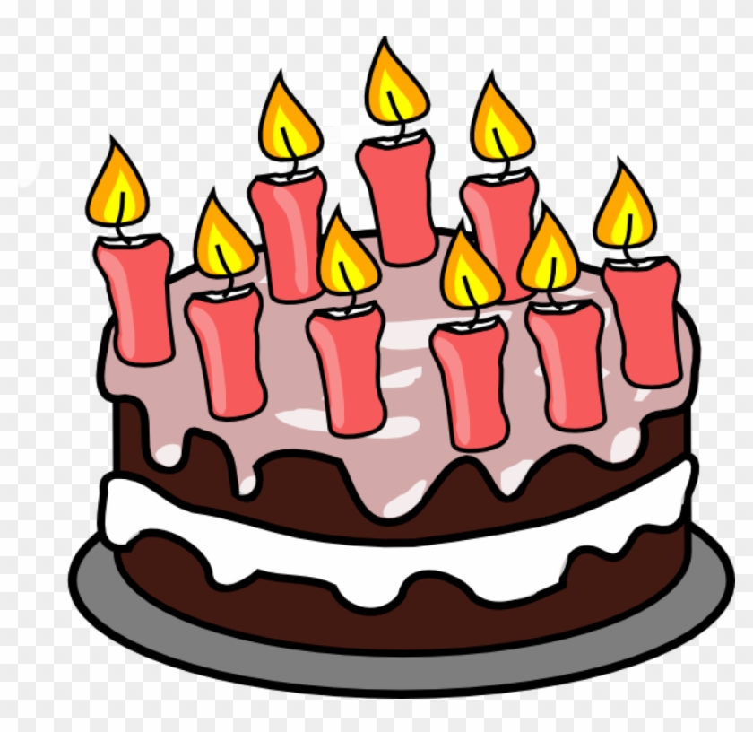 Free Birthday Cake Clipart - Clip Art Of Cake - Png Download