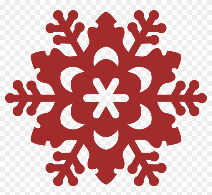 Snowflake - Snowflake Png Clipart #5461347