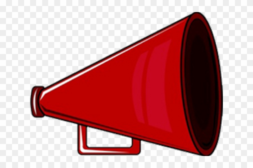 Red Megaphone Clipart - Png Download #5461587