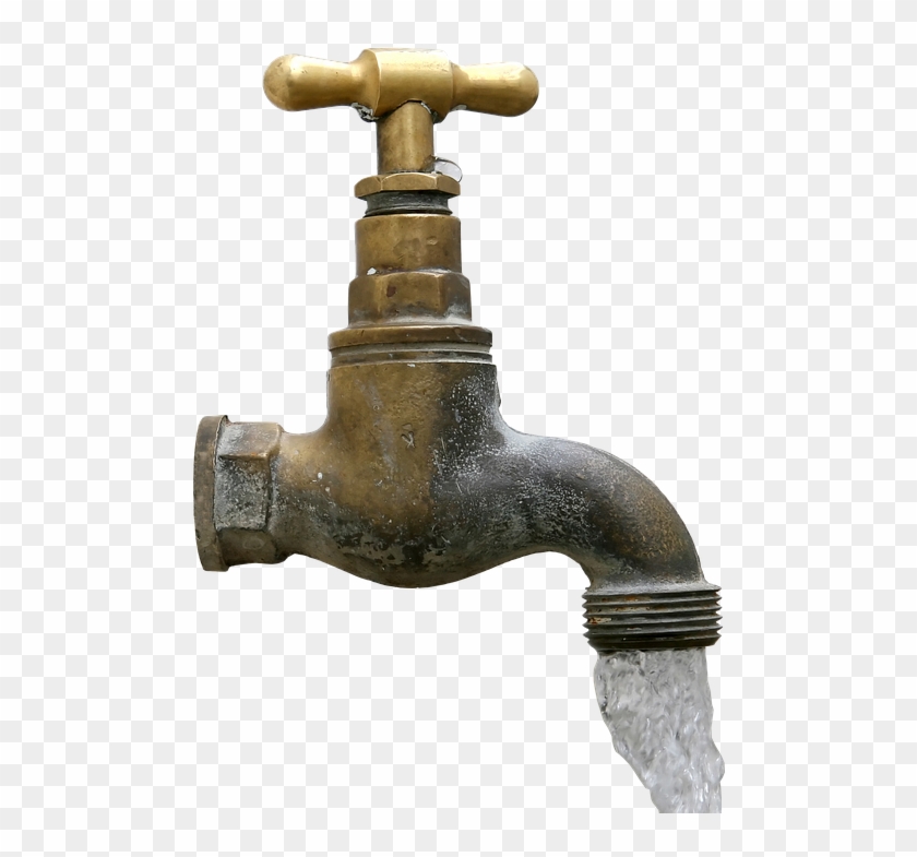 Faucet, Brass, Tap, Brass Faucet, Old, Png, Isolated - Old Faucet Clipart
