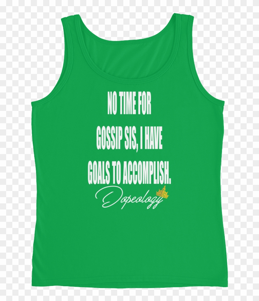 Load Image Into Gallery Viewer, No Time For Gossip - Active Tank Clipart