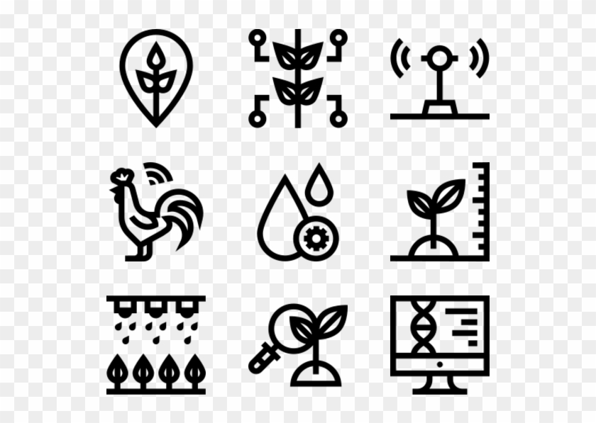 Smart Farm - Rooster Clipart