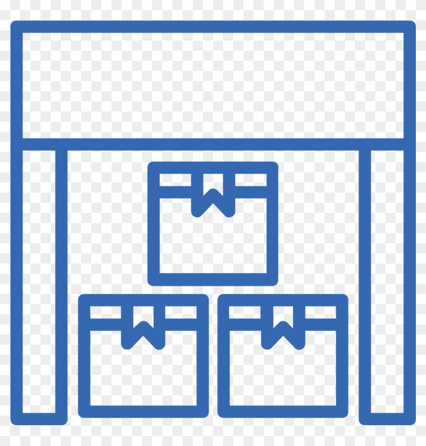 Inventory Management Icon - Almacenamiento Vector Clipart #5462728