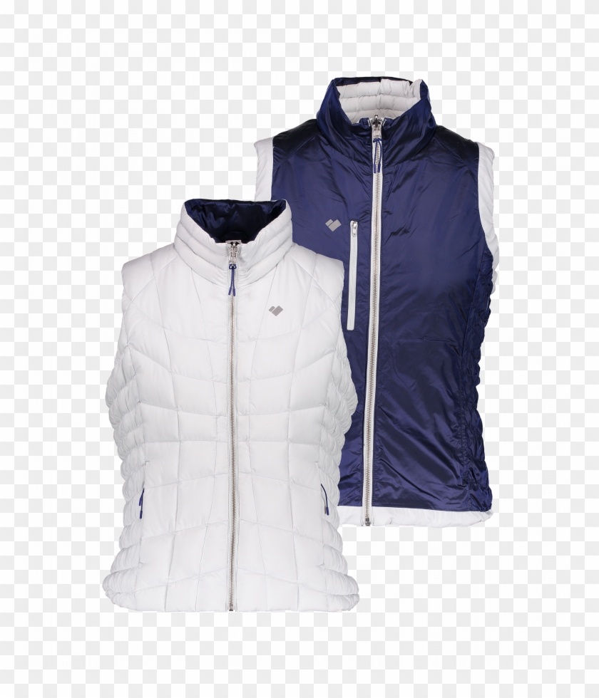 Soleil Reversible Down Vest - Vest Clipart