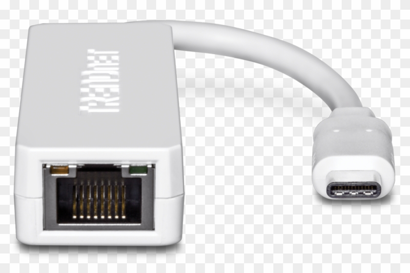 Usb C To Gigabit Ethernet Adapter - Adaptador Tipo Ca Ethernet Clipart