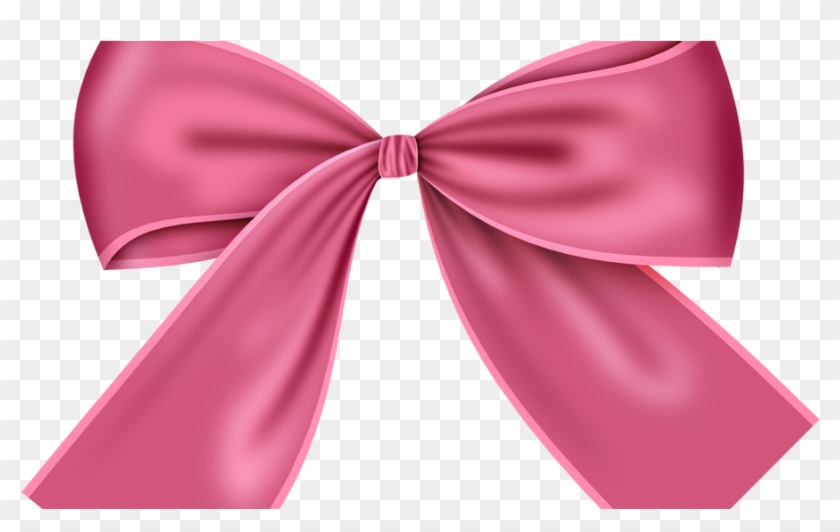Laço Rosa Claro Png - Orange Ribbon Bow Png Clipart #5463054