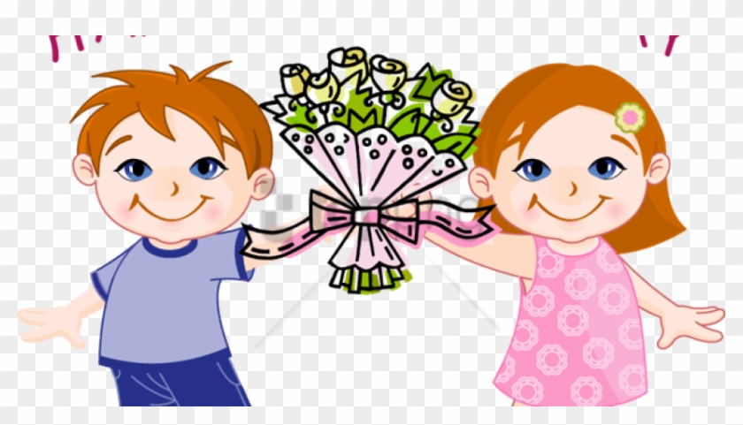 Free Png Mother's Day Drawing Competition Png Image - Wedding Bouquet Clip Art Transparent Png