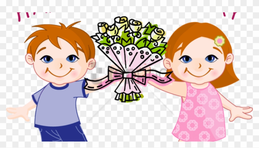 Free Png Mother's Day Drawing Competition Png Image - Wedding Bouquet Clip Art Transparent Png #5463464
