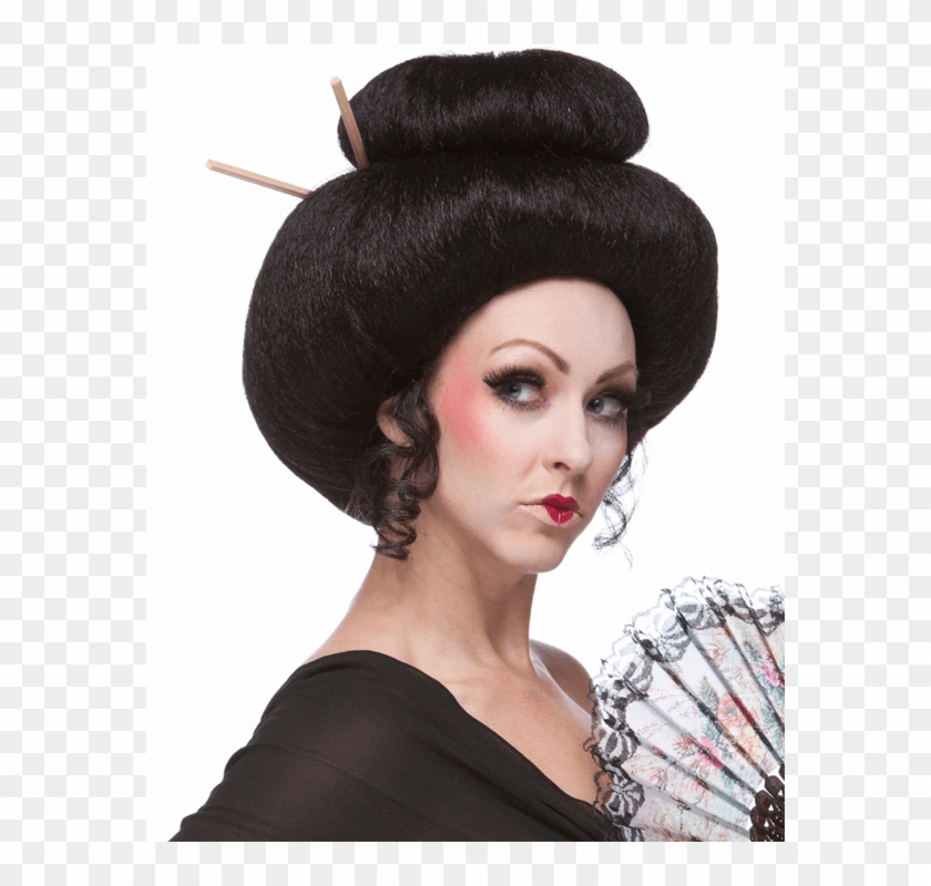 Hair Png Files - Japanese Geisha Hair Clipart