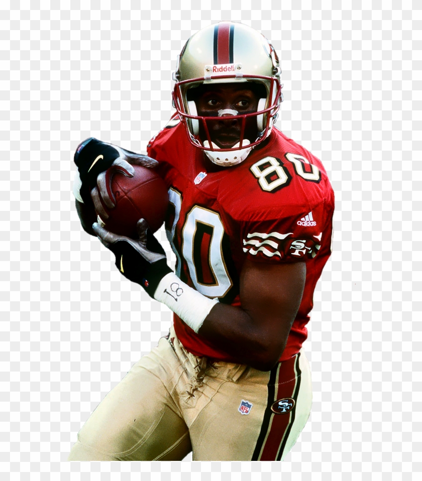 Nfl Players Cut Out - Jerry Rice Clipart #5463686