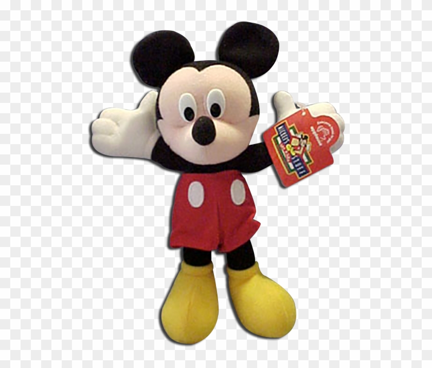 Cuddly Collectibles Disney Mickey And Minnie Medium - Mickey Mouse Doll Png Clipart