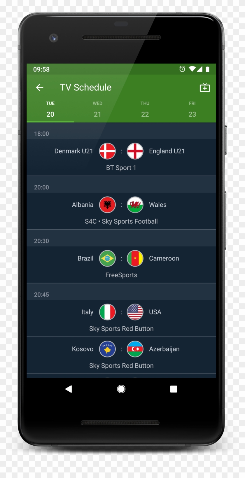 Simply Select All Tv Channels That You Have Available - Smartphone Clipart