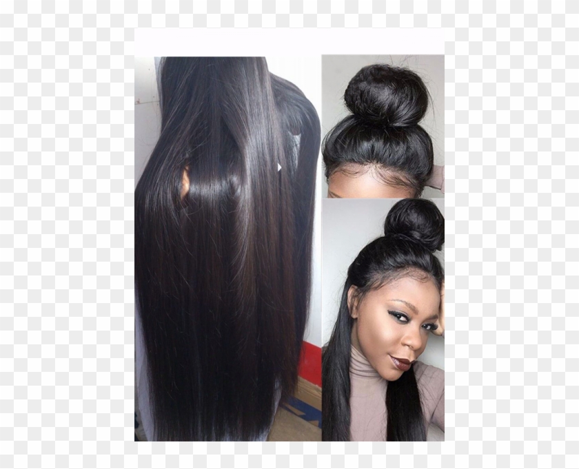 Transparent Lace Wigs Straight Hair With 360 Frontal Clipart