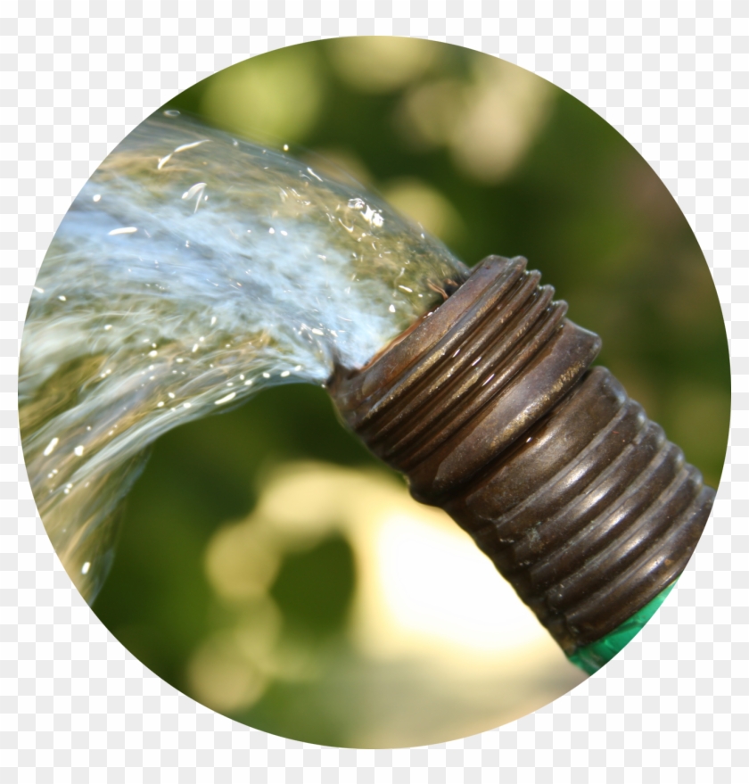 Hose-water - Water Pouring From Hose Clipart #5464369