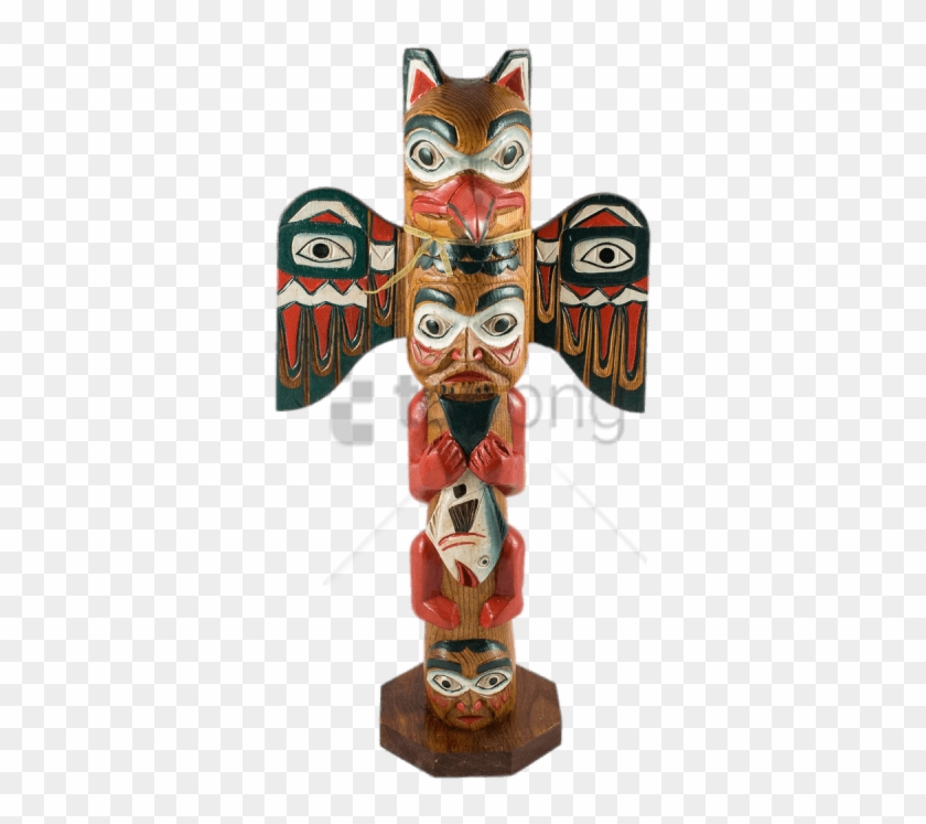 Eagle Boy Totem Png Image With Transparent Background - Eagle On A Totem Pole Clipart #5464564
