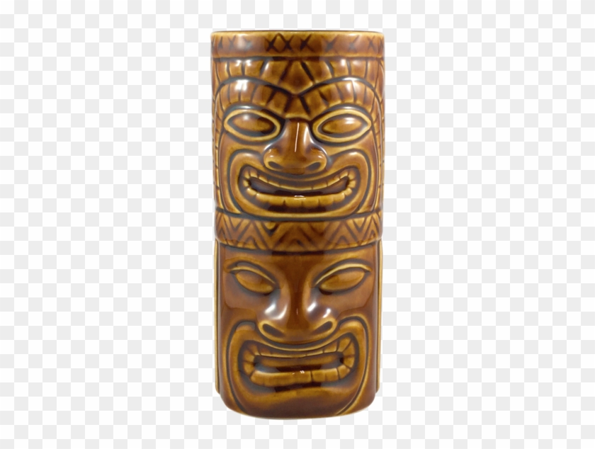 Tiki Totem Pole Cocktail Glass - Totem Pole Clipart #5464595