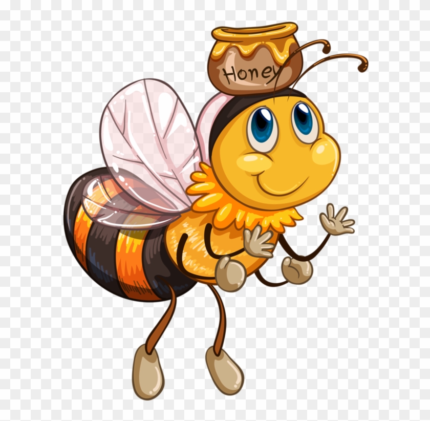 Abeilles,png - Cartoon Worker Bee Clipart #5464677