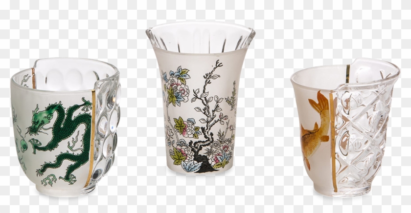 Seletti Hybrid Collection, Aglaura Drinking Glasses - Seletti Bicchieri Liquore Clipart #5464756