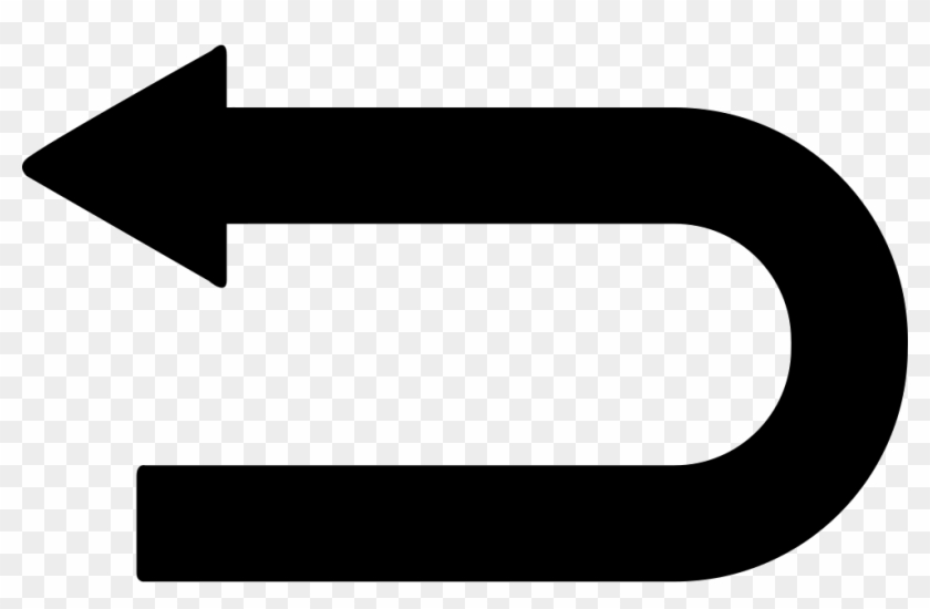 Curved Arrow Pointing Left Comments Clipart