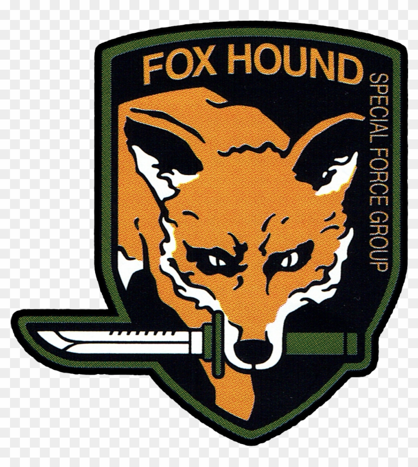 Foxhound Logo @konami's Metal Gear Solid On The Playstation - Foxhound Metal Gear Logo Clipart #5465594