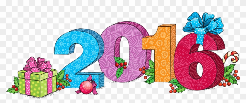 Feliz Año Nuevo 2016 Png Clipart #5465875