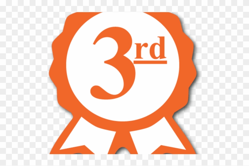 3rd Place Ribbon Clipart - Png Download