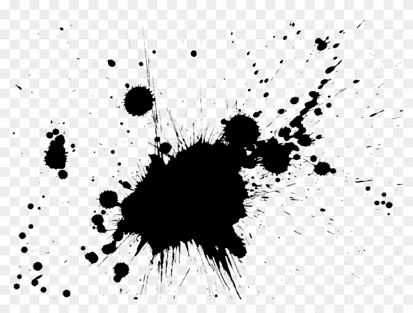 Paint Splatter Png - Illustration Clipart