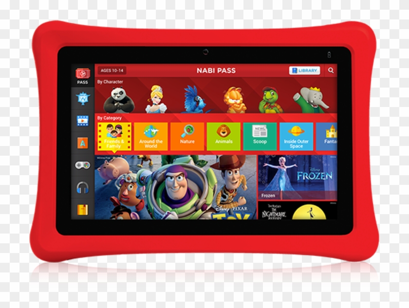 Nabi Pass Tab Lets You Rent An Android Tablet For Your - Fuhu Tablet Clipart #5467713