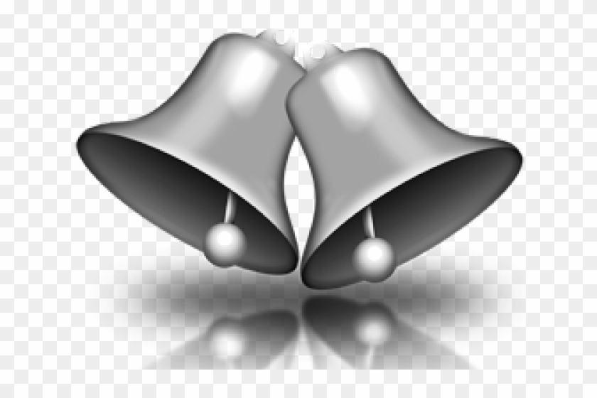 Clip Art Silver Bells - Png Download