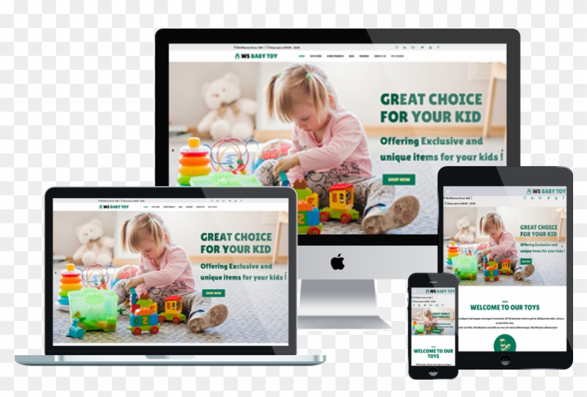 Ws Toy Free Kids / Toys Store Woocommerce Wordpress - Wordpress Woocommerce Responsive Themes Free Clipart
