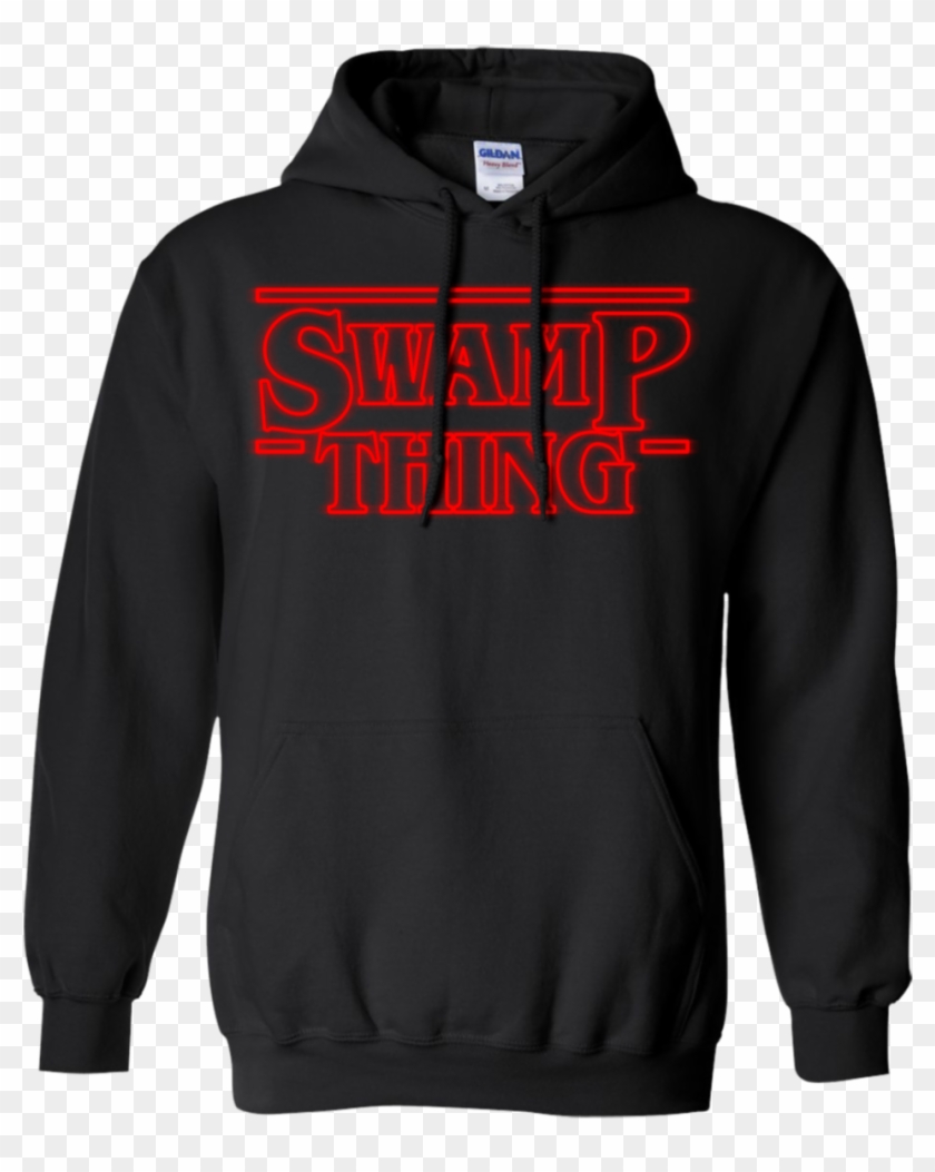Stranger Things Swamp Thing Thingsauto Hoodie - Sweatshirt Clipart #5467889