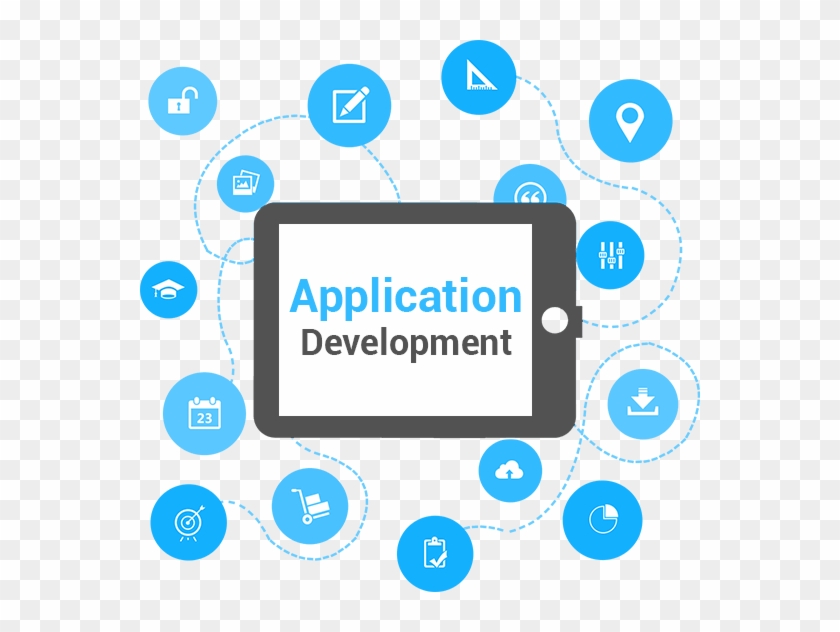Android Tablet Application Development - Circle Clipart #5468101