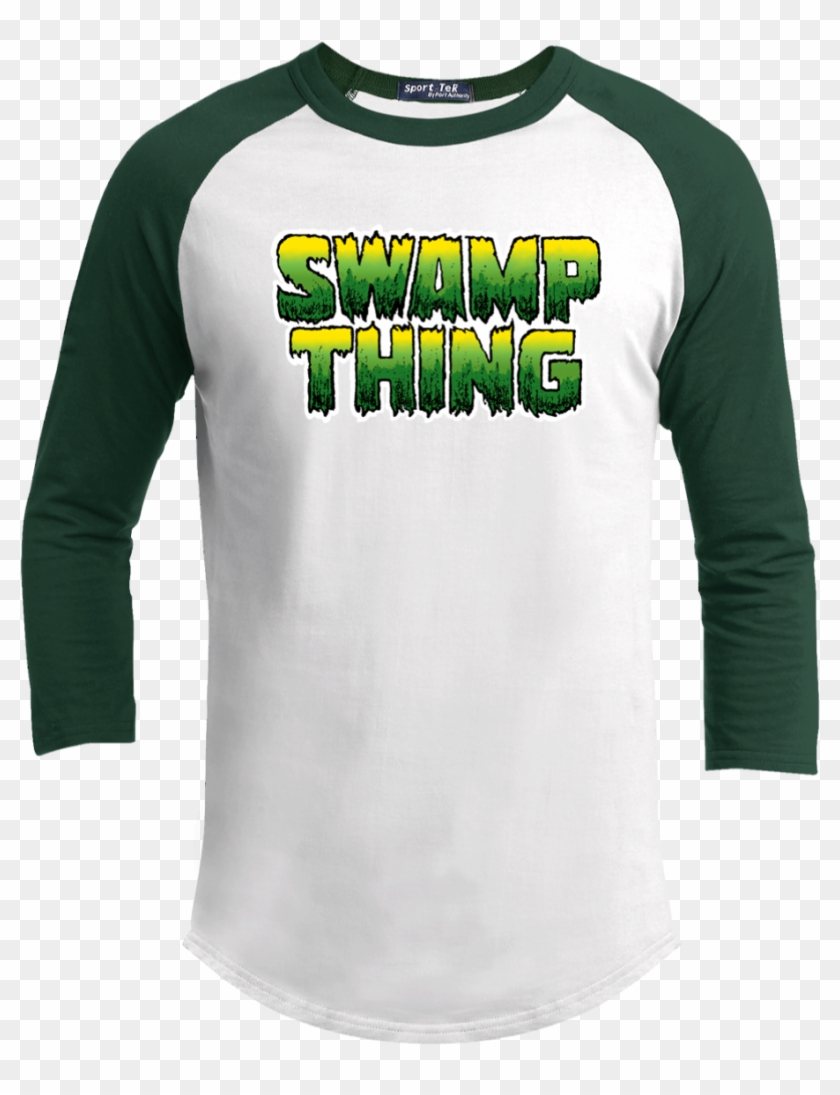Swamp Thing Creature Slime Ugly Monster Comic T - Long-sleeved T-shirt Clipart #5468443