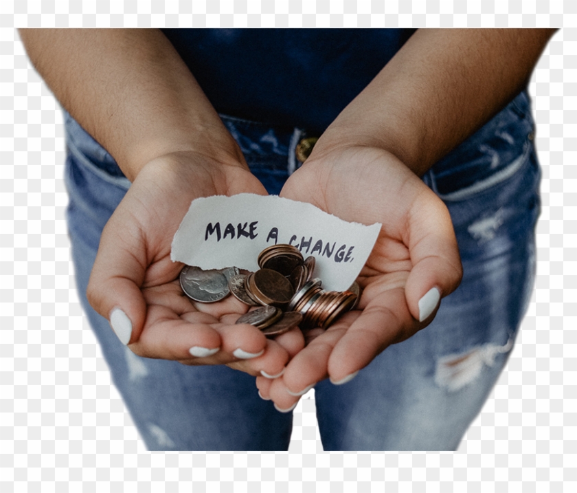 Make A Change Banner - Quarter Clipart