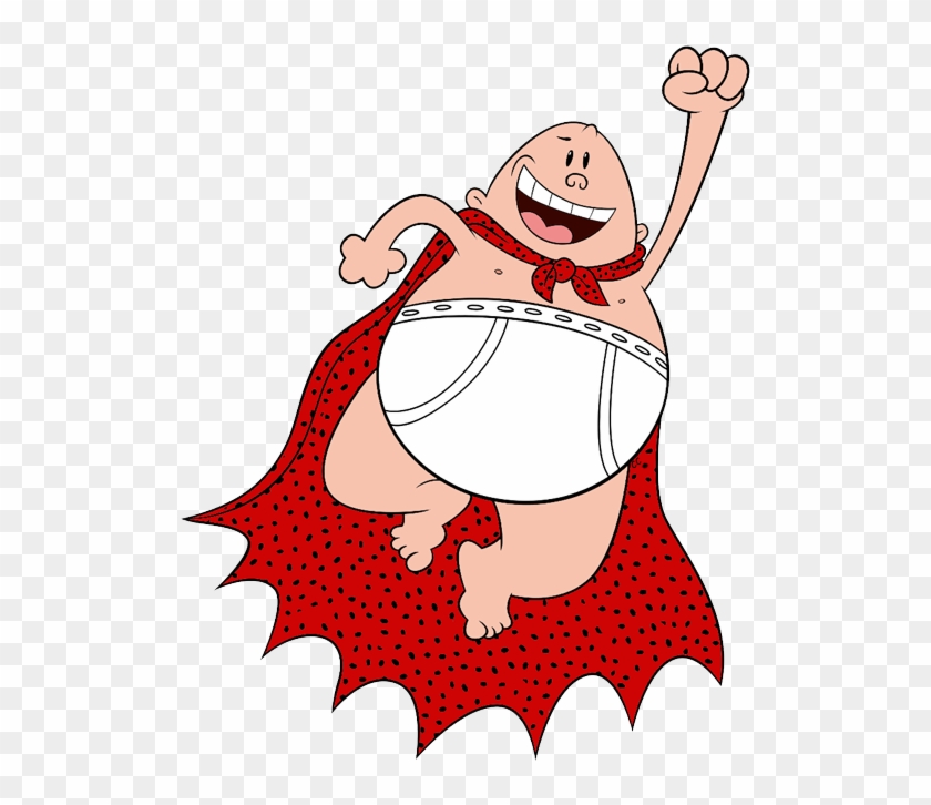Under Pants Cliparts - Captain Underpants Cape - Png Download
