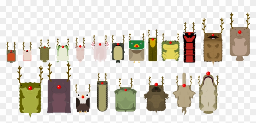 Reskinchristmas Costumes For All Swamp And Deep Swamp - Illustration Clipart #5469324