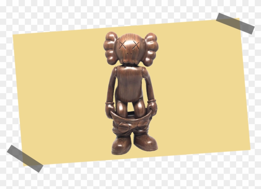 Kaws Takes Off His Pants - Illustration Clipart