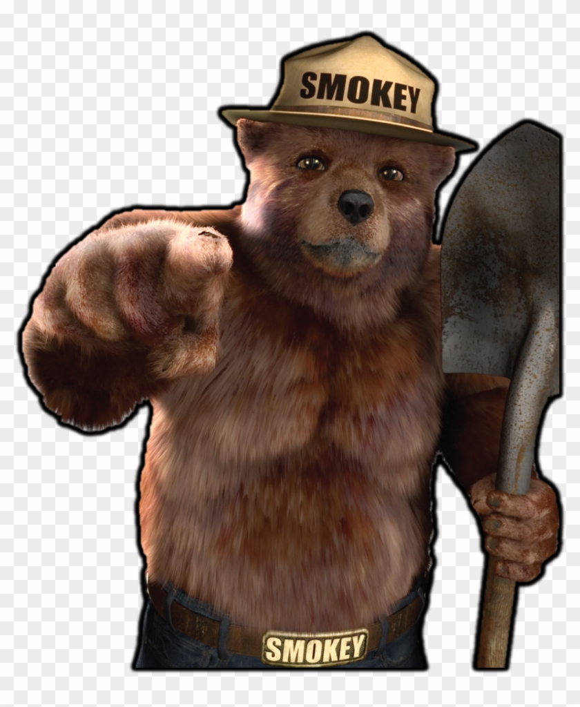 Smokey The Bear Png - Only You Can Prevent Wildfire Clipart