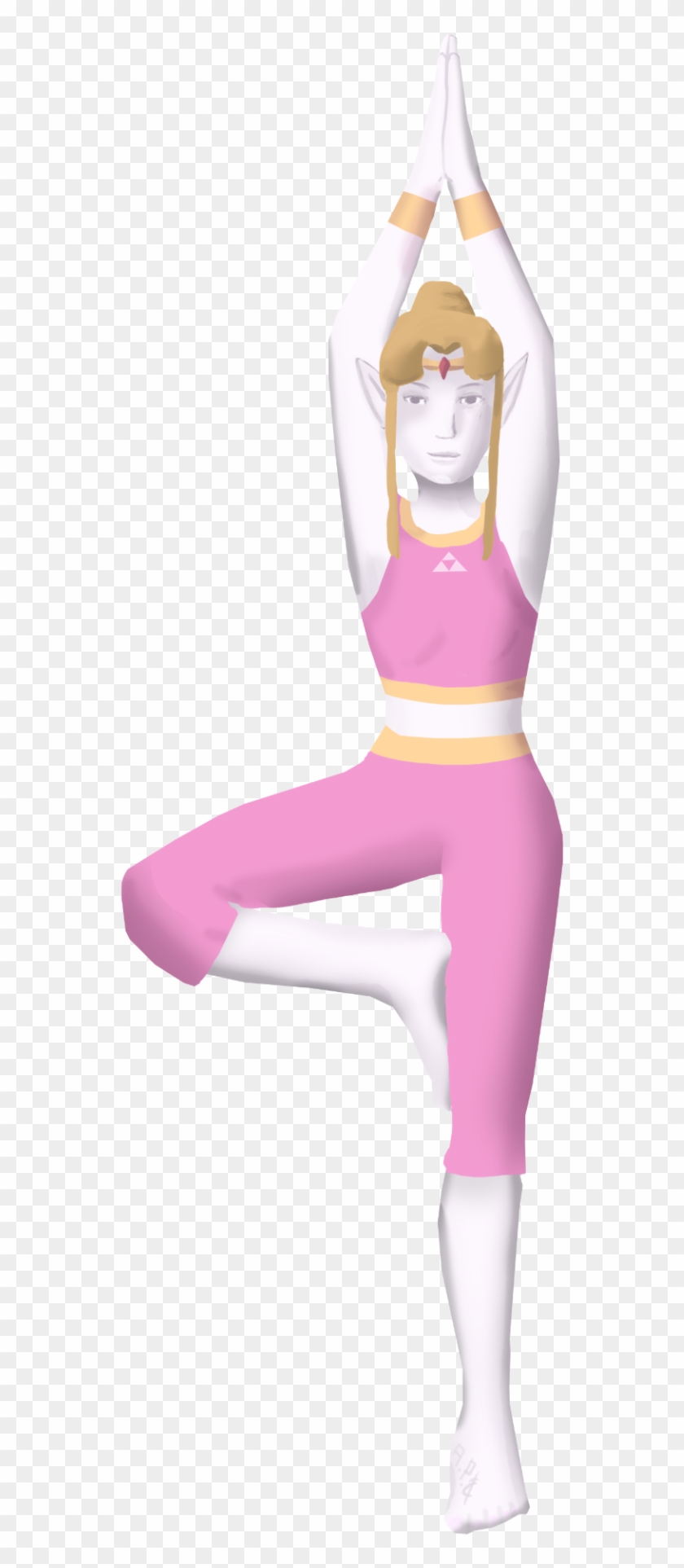 Wii Fit Zelda - Spandex Clipart #5469571